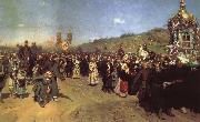 Religious Procession in the Province of Kursk Ilya Repin